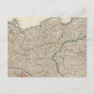 Preußen und Polen Postkarte