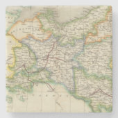 Preußen und Polen Steinuntersetzer (Vorderseite)