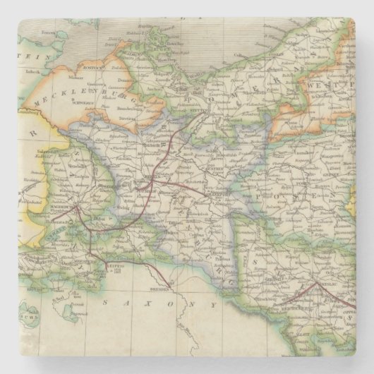 Preußen und Polen Steinuntersetzer (Vorderseite)