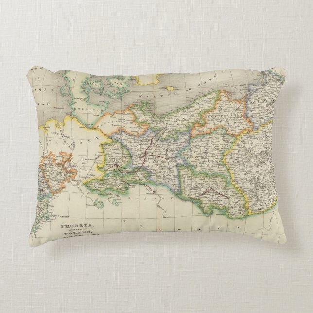 Preußen und Polen Zierkissen (Vorderseite)
