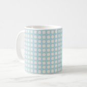 Preußisch Blaues Marshmallow-Tasse Kaffeetasse (Vorderseite Links)