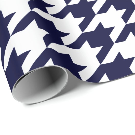 Preußisch Blue Moods Geschenkpapier (Rolleneckpunkt)