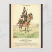 Preussisch Hussar Postkarte (Vorderseite)