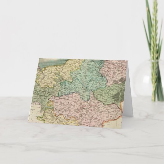 Preußische Dominion Feiertagskarte (Vorderseite)