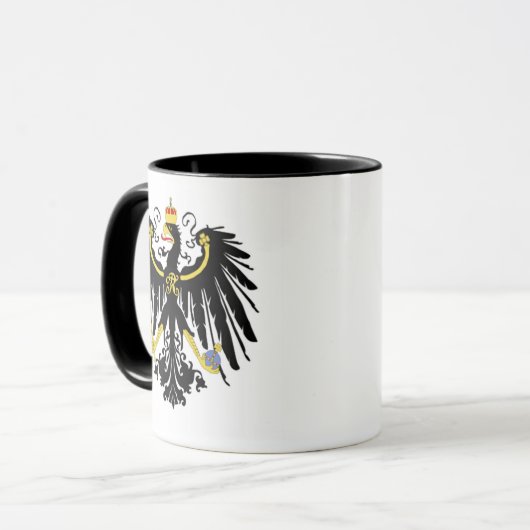 Preussische Flaggen-Tasse Tasse (Vorderseite Links)