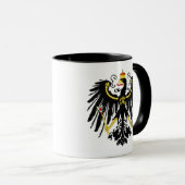 Preussische Flaggen-Tasse Tasse (VorderseiteRechts)