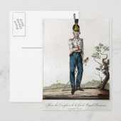 Preußische Garde Cuirassier Postkarte (Vorne/Hinten)