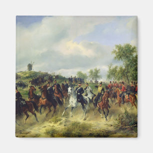 Preussische Kavallerie auf Expedition, c.19th Magnet