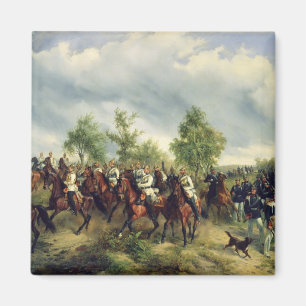 Preussische Kavallerie auf Expedition Magnet