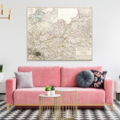 Preußische Provinzen Leinwanddruck (Insitu (Wohnzimmer))