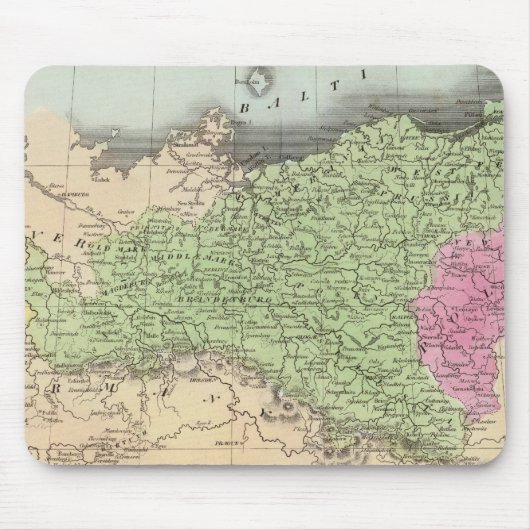 Preußische Staaten 2 Mousepad (Vorne)