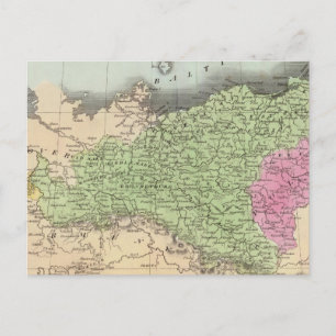 preußische Staaten 2 Postkarte