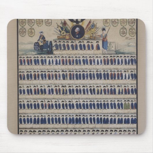 Preussische Uniformen seit Frederick Mousepad (Vorne)