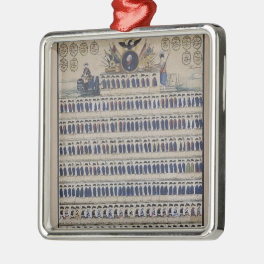 Preussische Uniformen seit Frederick Silbernes Ornament (Links)