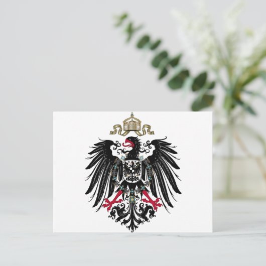 Preußischer Adler Postkarte (Stehend Vorderseite)