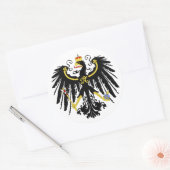 Preußischer Adler - Preußen - Reichsadle Runder Aufkleber (Umschlag)