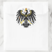 Preußischer Adler - Preußen - Reichsadle Runder Aufkleber (Tasche)