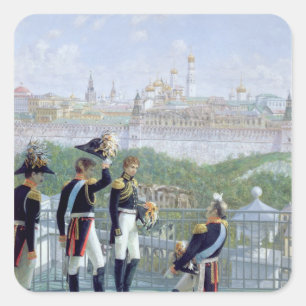 Preussischer König Friedrich Wilhelm Ii Quadratischer Aufkleber