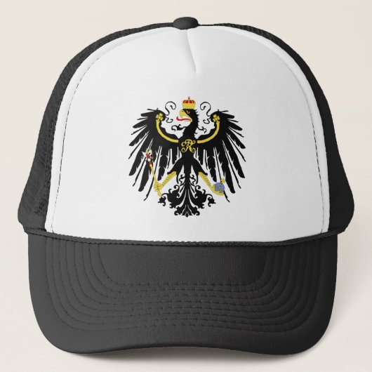 Preussisches Eagle Truckerkappe (Vorderseite)