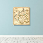 preußisches Reich Leinwanddruck (Insitu (Holzboden))