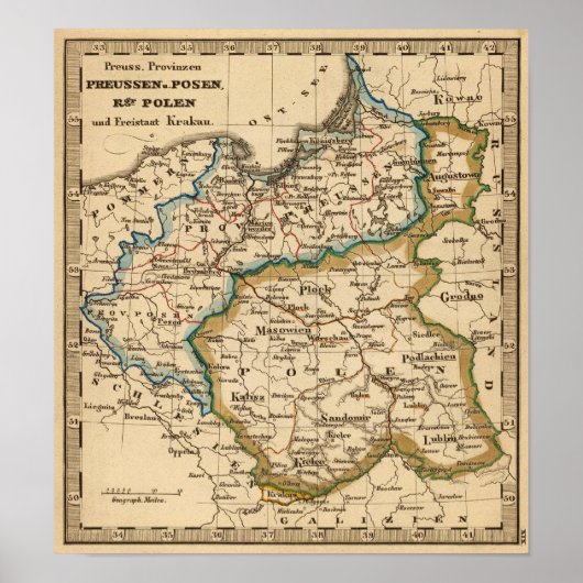 preußisches Reich Poster (Vorne)