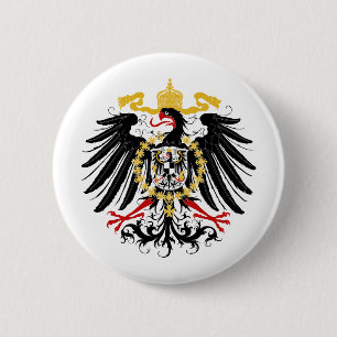 Preussisches rotes Schwarzes und Gold Eagles Button