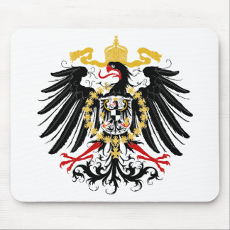 Preussisches rotes Schwarzes und Gold Eagles Mousepad