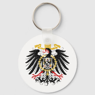 Preussisches rotes Schwarzes und Gold Eagles Schlüsselanhänger
