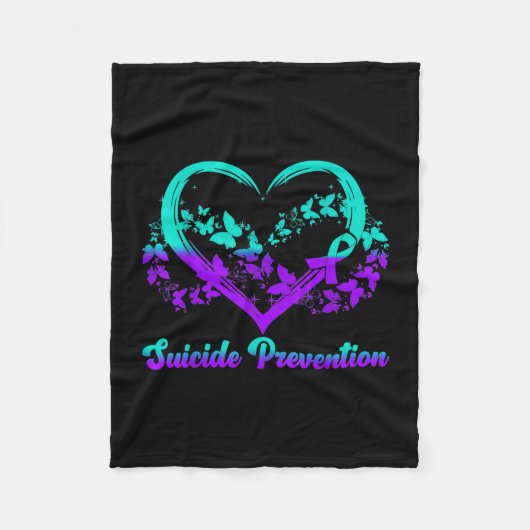 Prevention awareness  fleecedecke (Vorderseite)