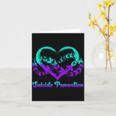 Prevention awareness karte (Gelbe Blume)