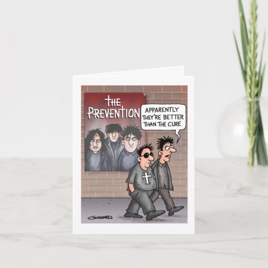 Prevention is better than cure karte (Vorderseite)