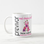 Previvor 9 Brustkrebs Kaffeetasse (Links)