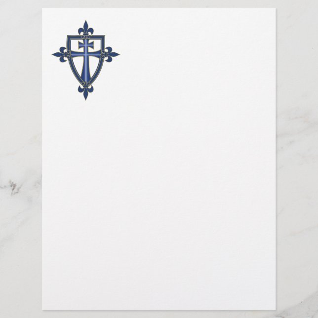 Prezeptorkreuz Briefbogen (Vorderseite)
