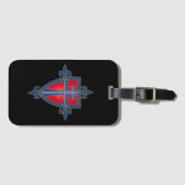 Prezeptorkreuz Gepäckanhänger (Vorderseite (Horizontal))