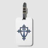 Prezeptorkreuz Gepäckanhänger (Vorderseite Vertikal)