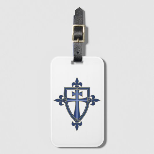 Prezeptorkreuz Gepäckanhänger (Vorderseite Vertikal)