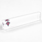 Prezeptorkreuz Namensplakette