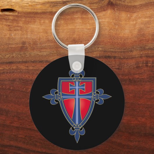 Prezeptorkreuz Schlüsselanhänger (Vorderseite)