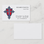 Prezeptorkreuz Visitenkarte (Vorne/Hinten)