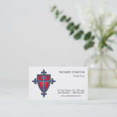 Prezeptorkreuz Visitenkarte (Stehend Vorderseite)