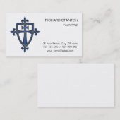 Prezeptorkreuz Visitenkarte (Vorne/Hinten)