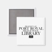 PRHS-Magnet. Magnet (Vorderseite/Rückseite)