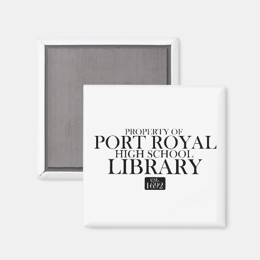 PRHS-Magnet. Magnet (Vorderseite/Rückseite)