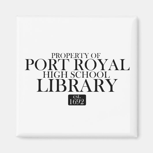 PRHS-Magnet. Magnet (Vorne)