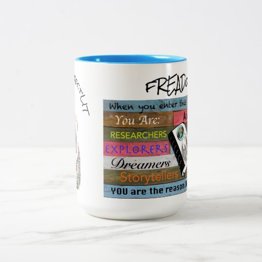 PRHS ProjectLIT-Tasse Zweifarbige Tasse (Mittel)