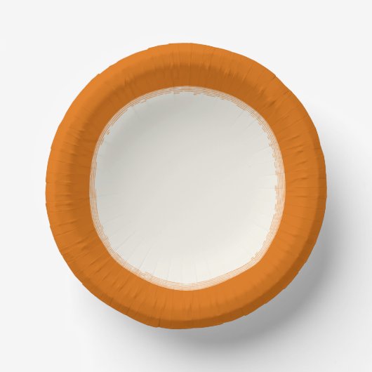 PRI ORANGE PAPPTELLER (Vorderseite)
