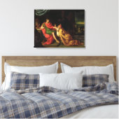 Priam und Achilles Leinwanddruck (Insitu (Schlafzimmer))