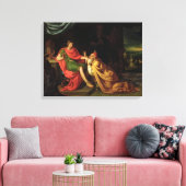 Priam und Achilles Leinwanddruck (Insitu (Wohnzimmer))