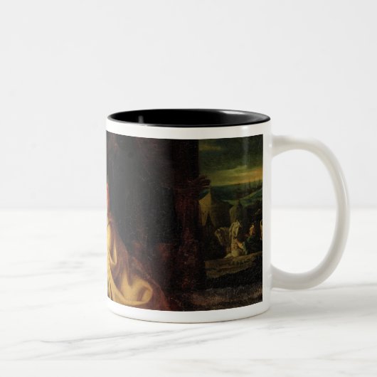 Priam und Achilleus Zweifarbige Tasse (Rechts)