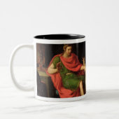 Priam und Achilleus Zweifarbige Tasse (Links)